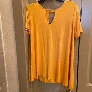 Yellow blouse